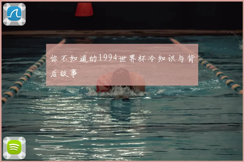 你不知道的1994世界杯冷知识与背后故事
